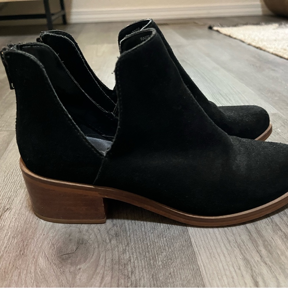 Steve Madden Black Ankle Boots